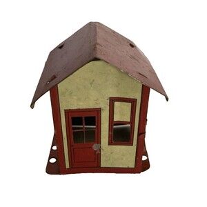 Vintage Erector Set Small Shed Guard House Gate House Good Condition